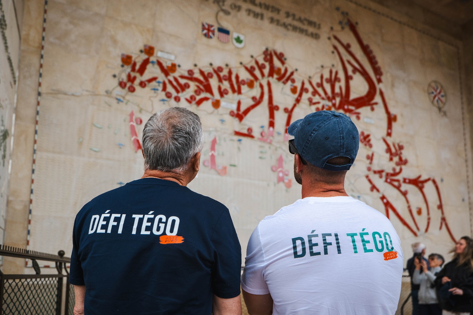 Commémoration pendant le Défi Tégo