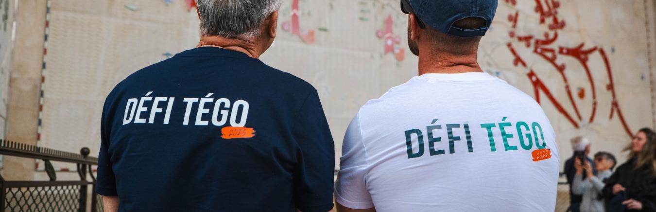 Commémoration pendant le Défi Tégo