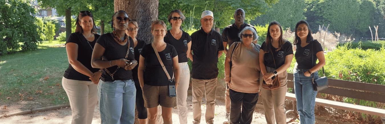 Les salariés tégo qui ont marché pour le Défi Tégo