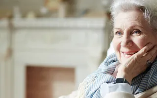 femme senior teleassistance