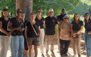 Les salariés tégo qui ont marché pour le Défi Tégo