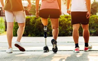 sportifs en groupe
