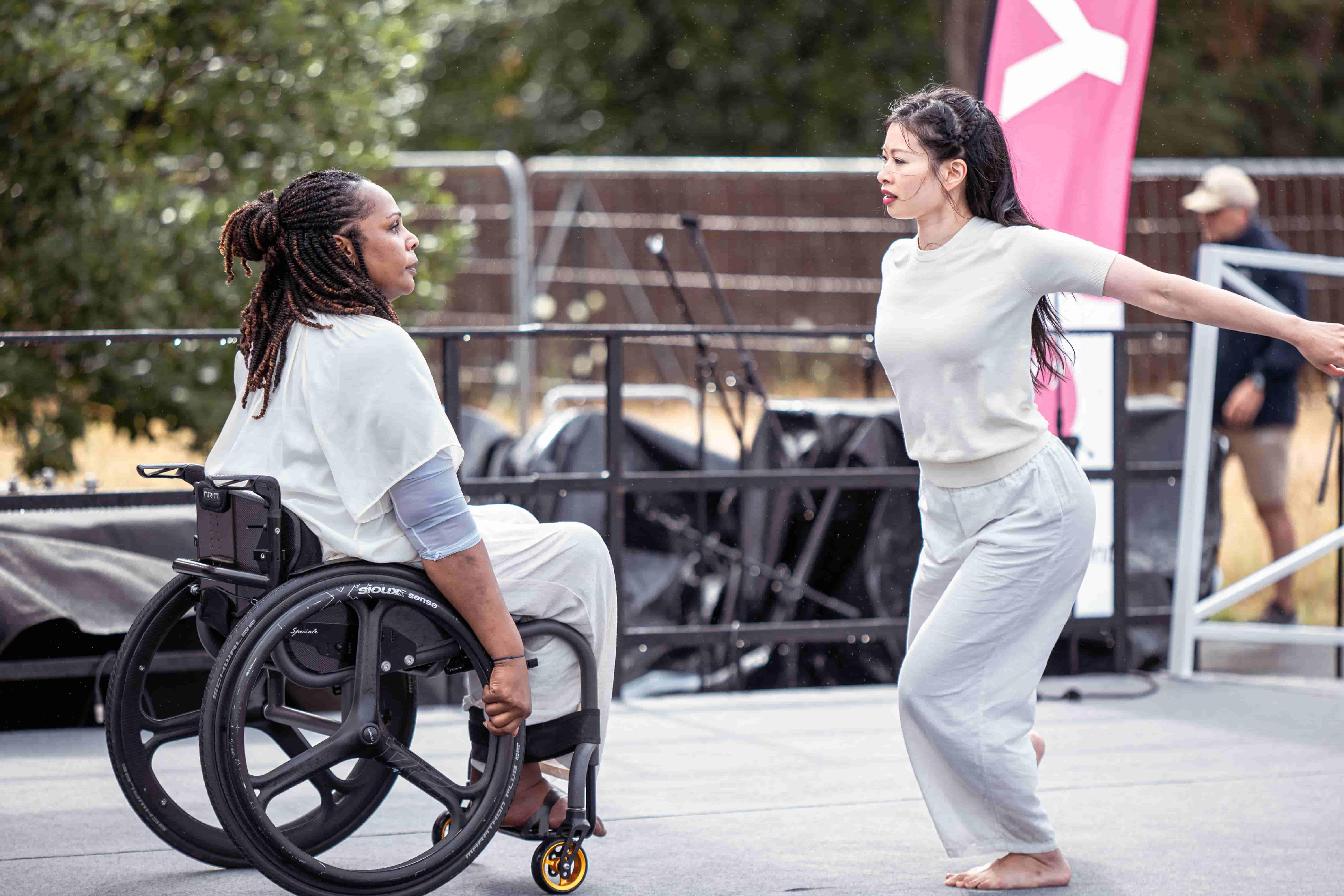 Les danseuses en fauteuil